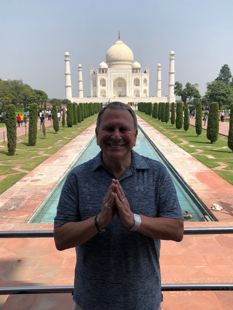 The Taj Mahal makes me thank God for another day!