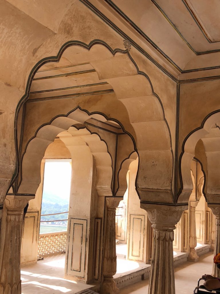 Beautiful colonnades in the Public Audience Hall