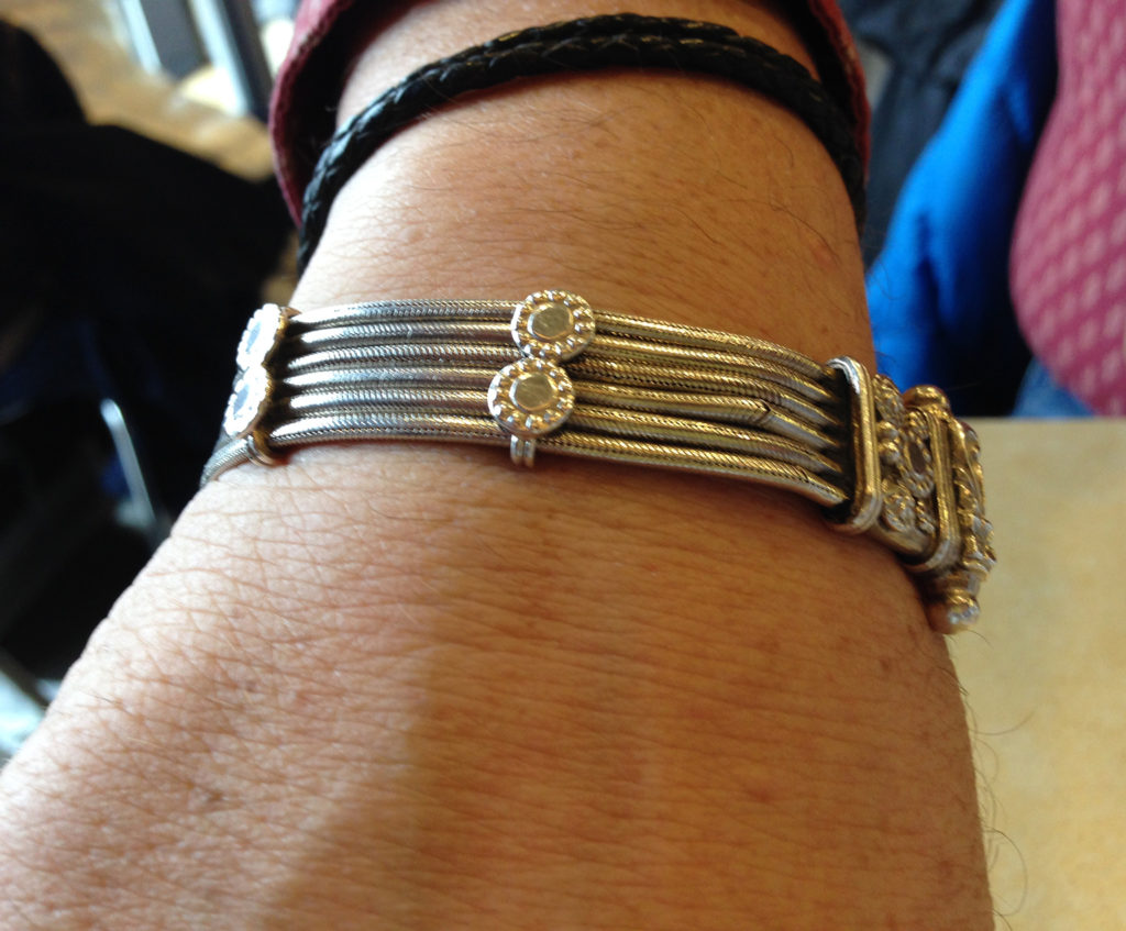 Here’s what I did get though: a lovely bracelet “direct-from-the-factory” — it was on my wishlist.