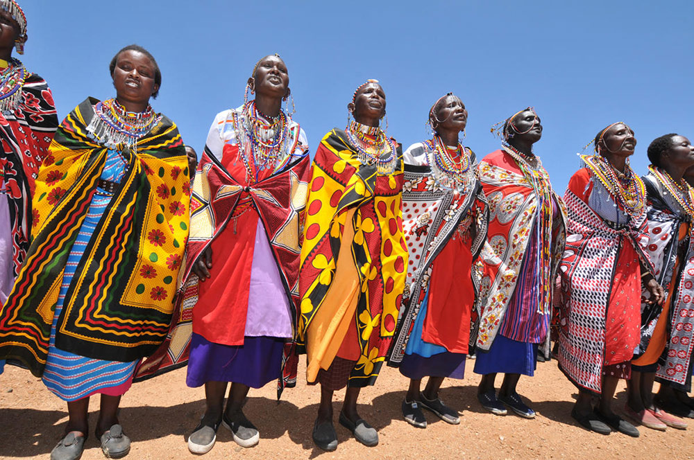 Enjoy the lively rhythms of the traditional music and dance of the Maasai women. 